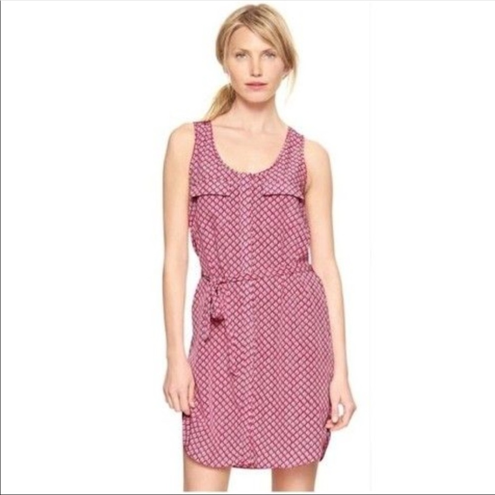 GAP Lantern Print Racerback Dress